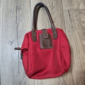Roeckl Bottle Shopping Bag Small classic red Recycled PET Canvas